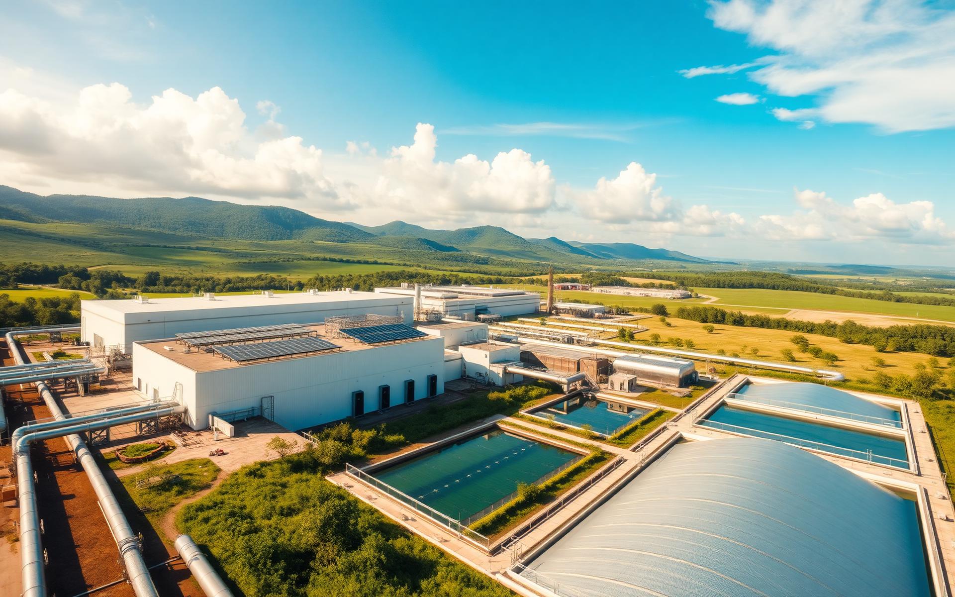 Integrated industrial infrastructure at scale